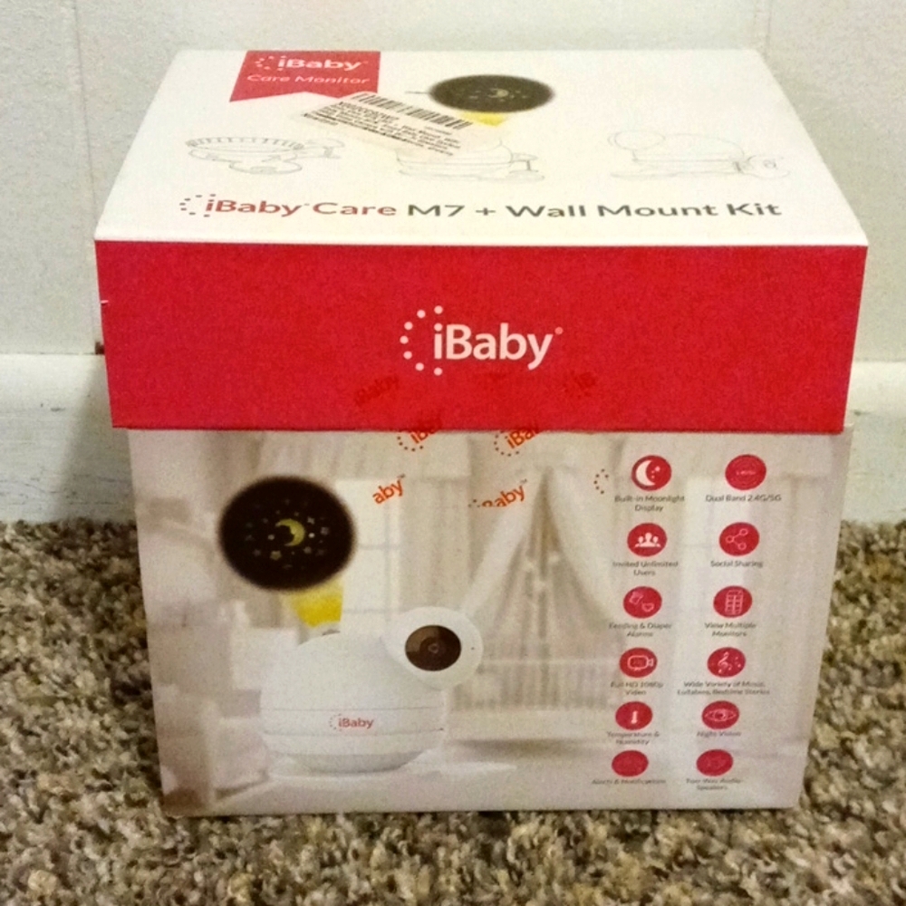 Ibaby care monitor 7 + wall mount kit